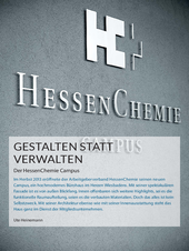 Der HessenChemie Campus - gestalten statt verwalten (Verbändereport 2014)
